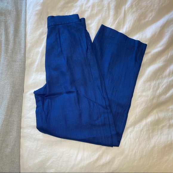 Vintage Linen Blend Trousers - Picture 6 of 8